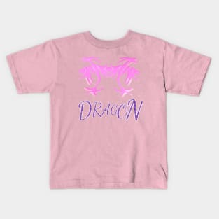 dragon art designs Kids T-Shirt
